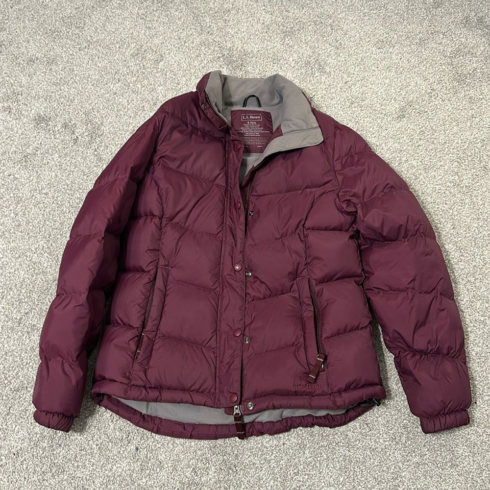 LLBean Down Coat